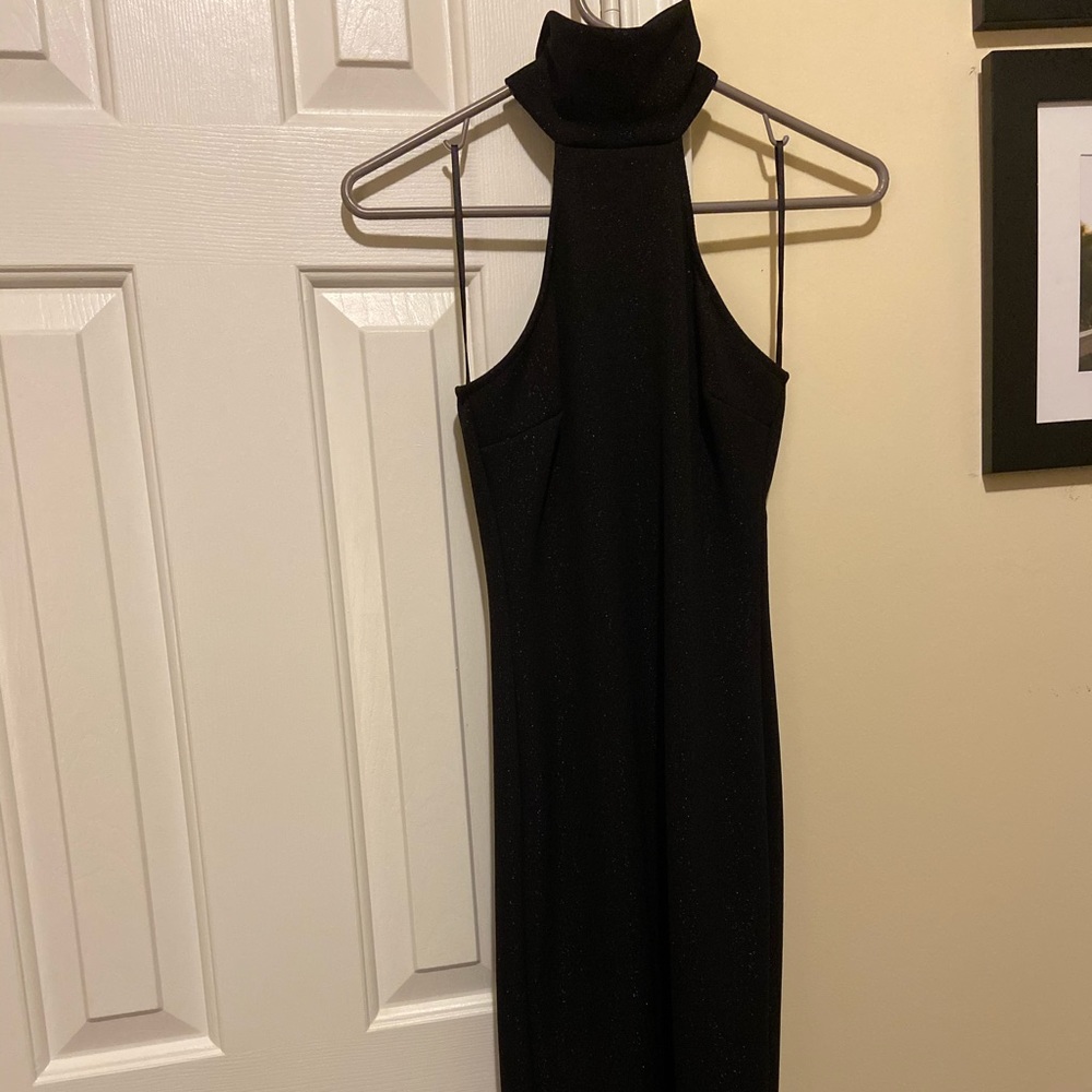 Shimmery Black Dress